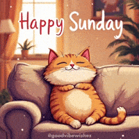 Happy Sunday Sleeping GIF