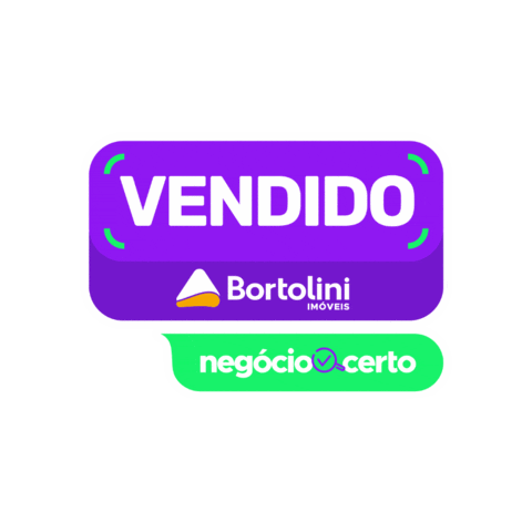 Negócio Certo Sticker by BORTOLINI IMOVEIS