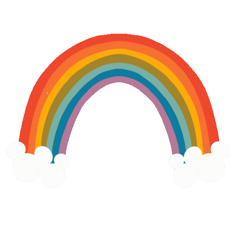 Rainbow Love Sticker