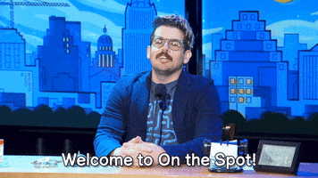 On The Spot Hello GIF by Rooster Teeth