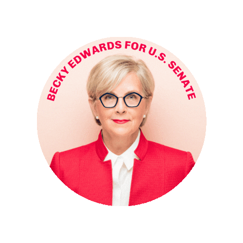 Becky for Utah Sticker