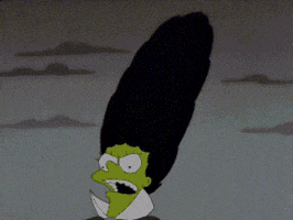 The Simpsons Halloween GIF