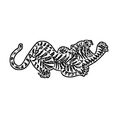 White Tiger Paintball Sticker by Tigerwear