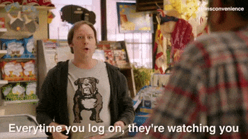 watching you big brother GIF by Kim's Convenience