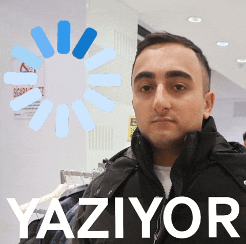 Yazıyor GIF