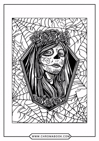 Day Of The Dead Halloween GIF by Chromabook