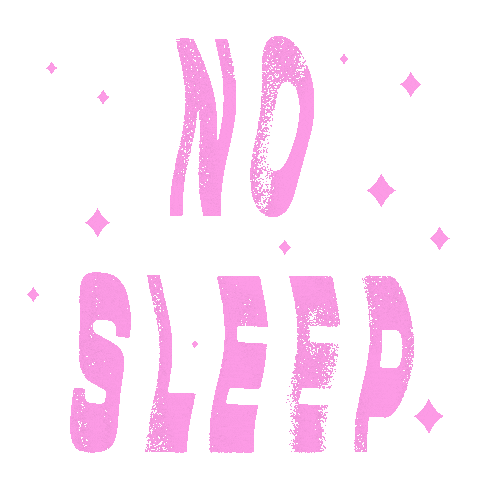 Tired Burnt Out Sticker