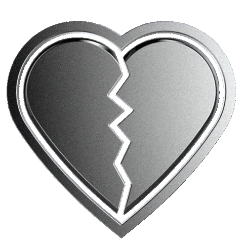 Heart Love Sticker by Larry Toxic