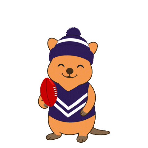 Fremantle Dockers Football Sticker by Western Australia