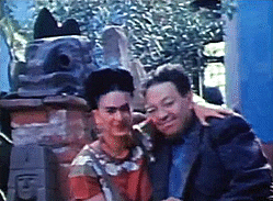 Frida Kahlo Sparkle GIF