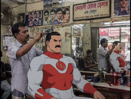 Bangladesh Hair Saloon GIF