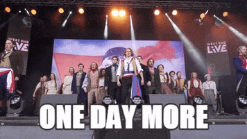west end live one day more GIF by Official London Theatre
