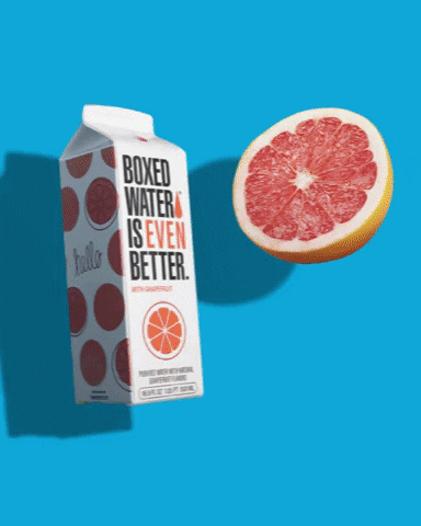 Health Fruit GIF by Boxed Water Is Better