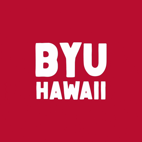 Byuh GIF by byuhawaii