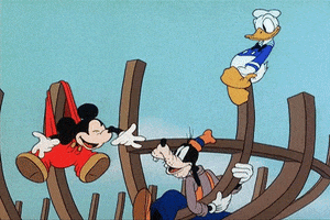 Best Friends Laughing GIF by Mickey Mouse