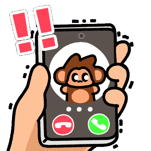 Accept Call Me Sticker