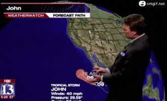 weather reporter fail GIF