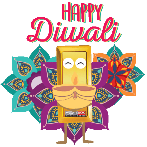 Happy Diwali Sticker by mySAFEBOX