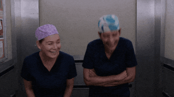Greys Anatomy Laughing GIF by ABC Network
