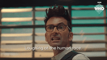 David Tennant Laughing GIF by Doctor Who