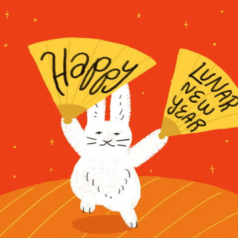 New Year Asian GIF by Hello All - Find & Share on GIPHY