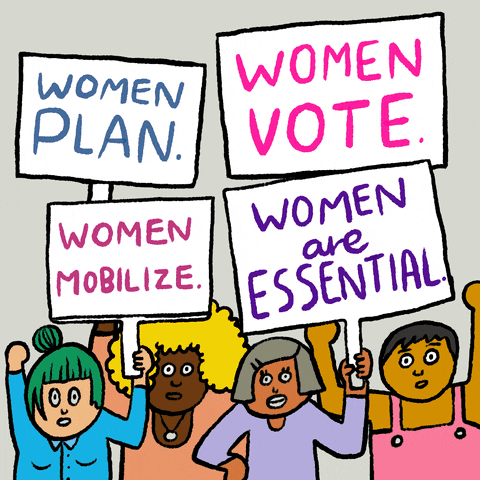 Vote Early Women Empowerment GIF by INTO ACTION