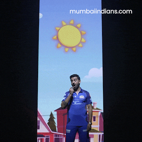 Good Night GIF by Mumbai Indians