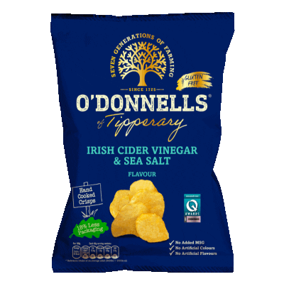 Food Snacking Sticker by O'Donnells Crisps