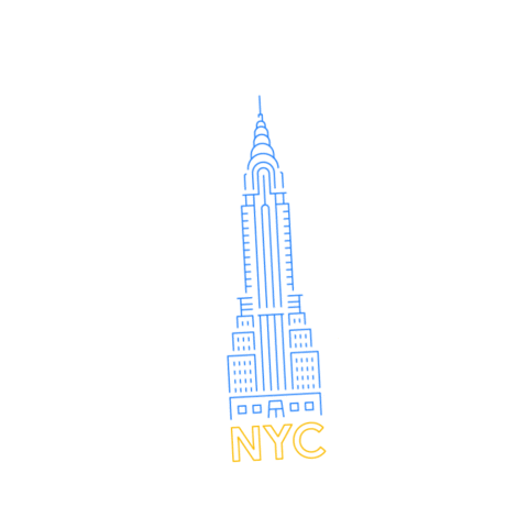 Chrysler Building Free Classes Sticker by Grow With Google