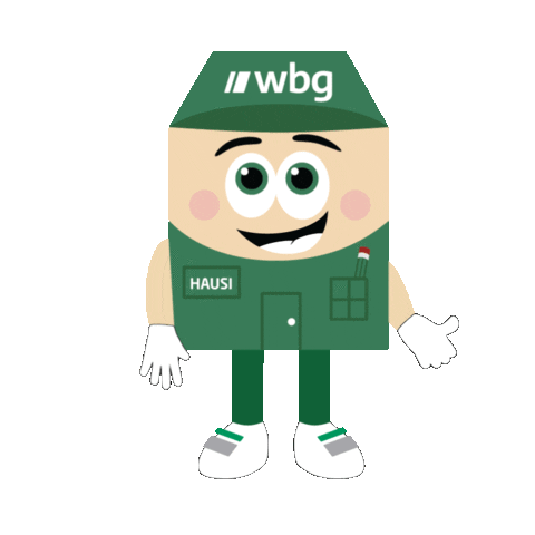 Wbg Hausi Sticker by wbg_nuernberg