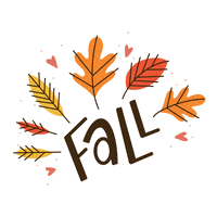 Happy Autumn Leaves GIF by Olive + Me