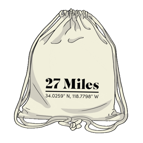 27 Miles Malibu Sticker