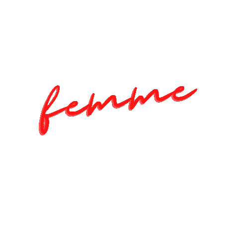 Femme Fatale Sticker by The Little Drawer