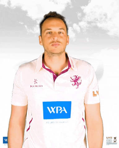 No Way Shaking Head GIF by Somerset County Cricket Club