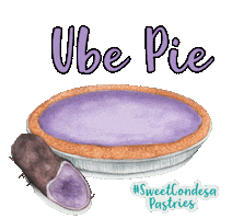 Ube Pandan Sticker by SweetCondesaPastries