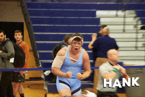 Hank College Wrestling GIF by Hopkins Wrestling