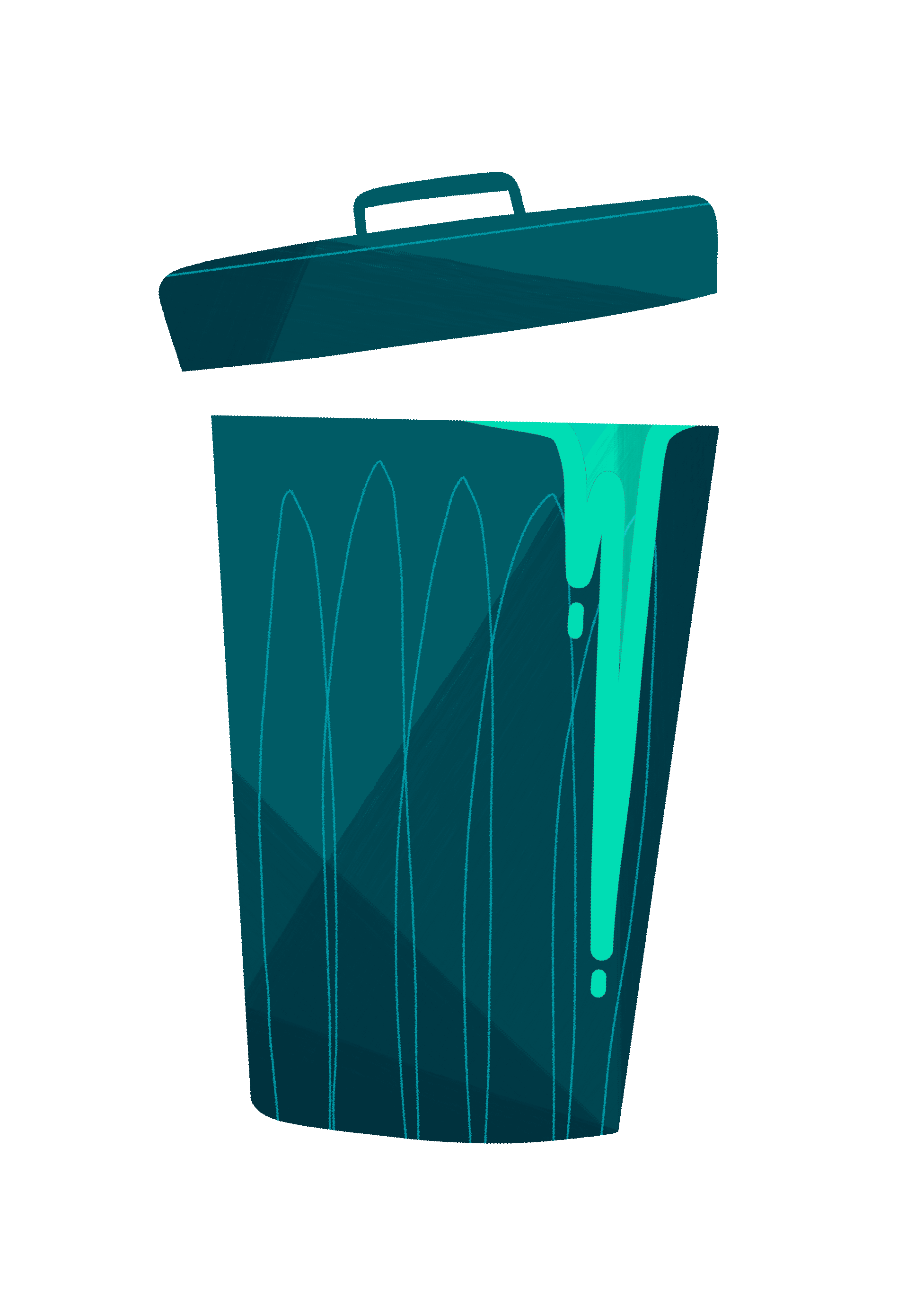 Sick Trash Can Sticker for iOS & Android | GIPHY