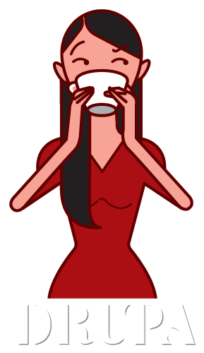 Drupa Café de Diseño Sticker