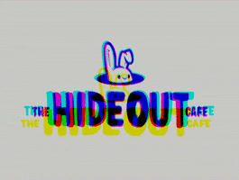 BunnySpirits coffee bunny hideout GIF