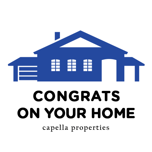 Home Congratulations Sticker by capella properties for iOS