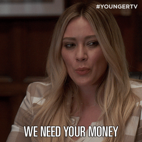Tv Land Money GIF by YoungerTV
