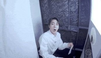 Scared Jin GIF by The Late Late Show with James Corden
