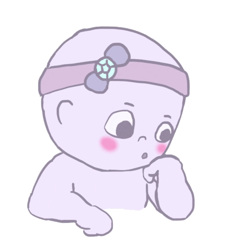 Confused Baby Sticker