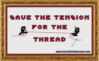Stressed Support GIF by Cross Stitch Sanctuary