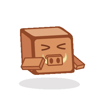 PiglinHost Sticker