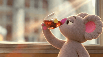Tea Time Judging You GIF by Barely Bearz