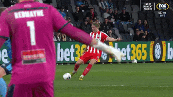 Melbourne City First Touch GIF by Hyundai A-League