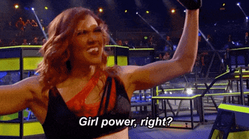 The Flame Girl Power GIF by Ultimate Tag
