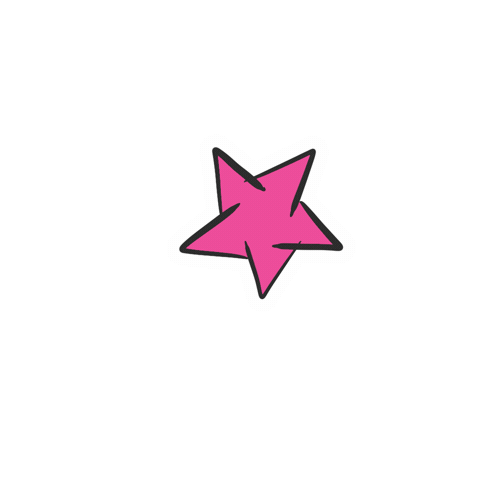 Star Sticker by I Draw Fashion