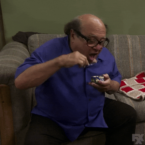 Its Always Sunny Eating GIF by It's Always Sunny in Philadelphia